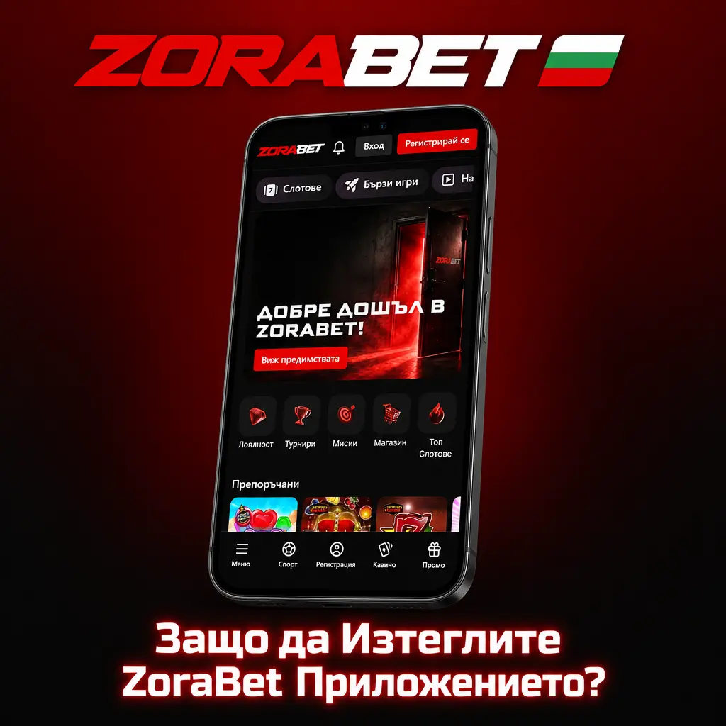 ZoraBet мобилно приложение с лайв залози, стрийминг и бонус 500% до 3000 EUR за bulgarian потребители