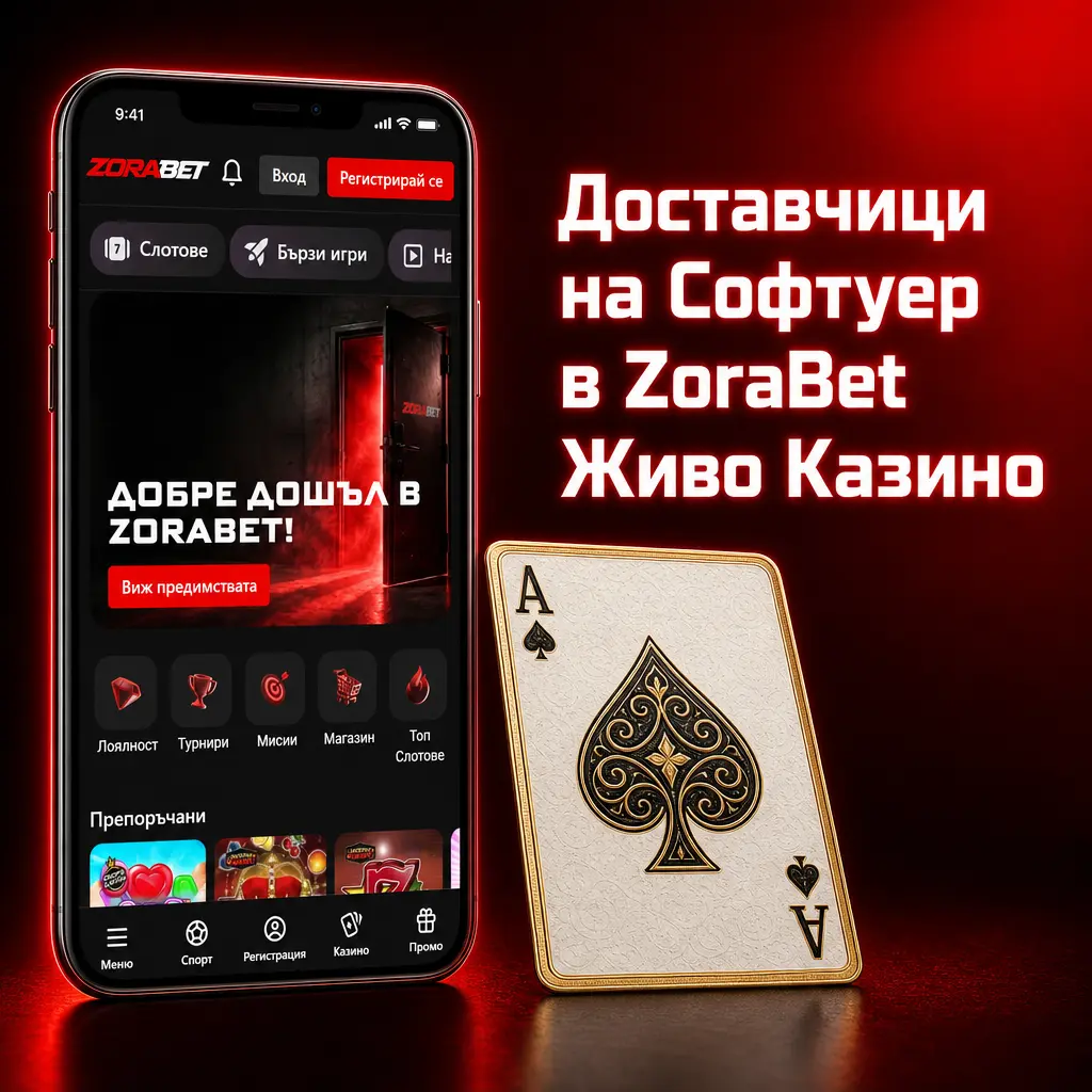 Доставчици на живо казино в ZoraBet: Evolution, Ezugi, Pragmatic Play Live и Vivo Gaming