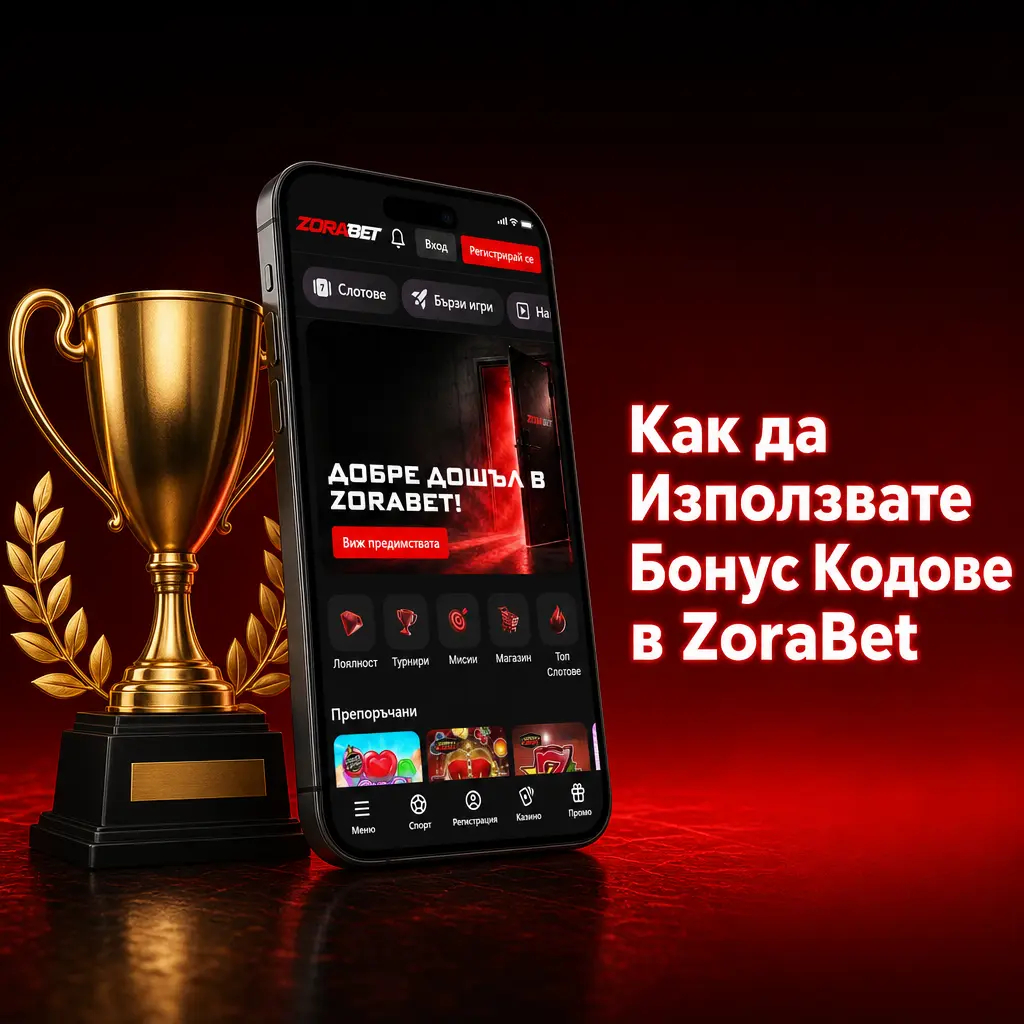 Въвеждане на бонус код в ZoraBet за активиране на промо оферта чрез регистрация или каса